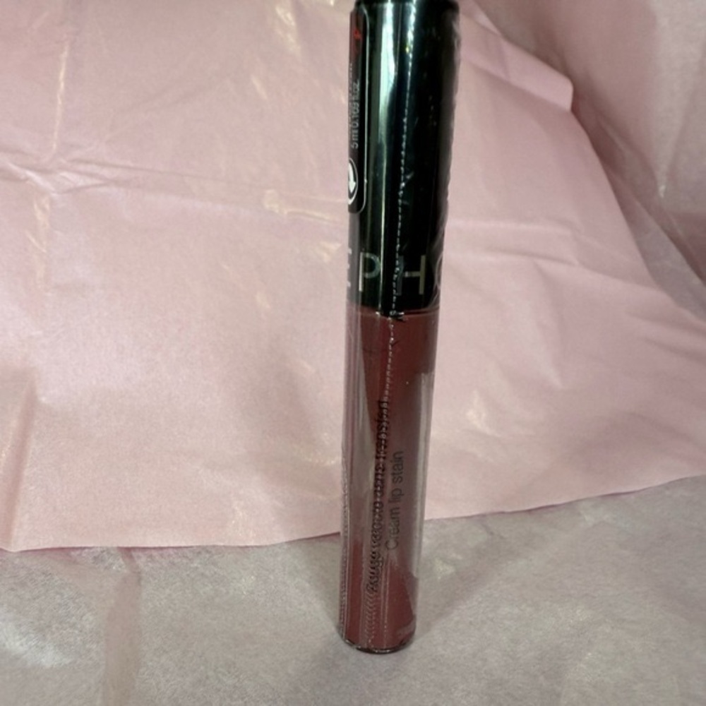 New in Package Sephora Collection Cream Lip Stain in Pink-Mauve #86 English Rose - Picture 7 of 7